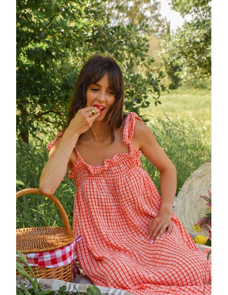 johanna toutoun CARREA ORANGE ROBES FEMME