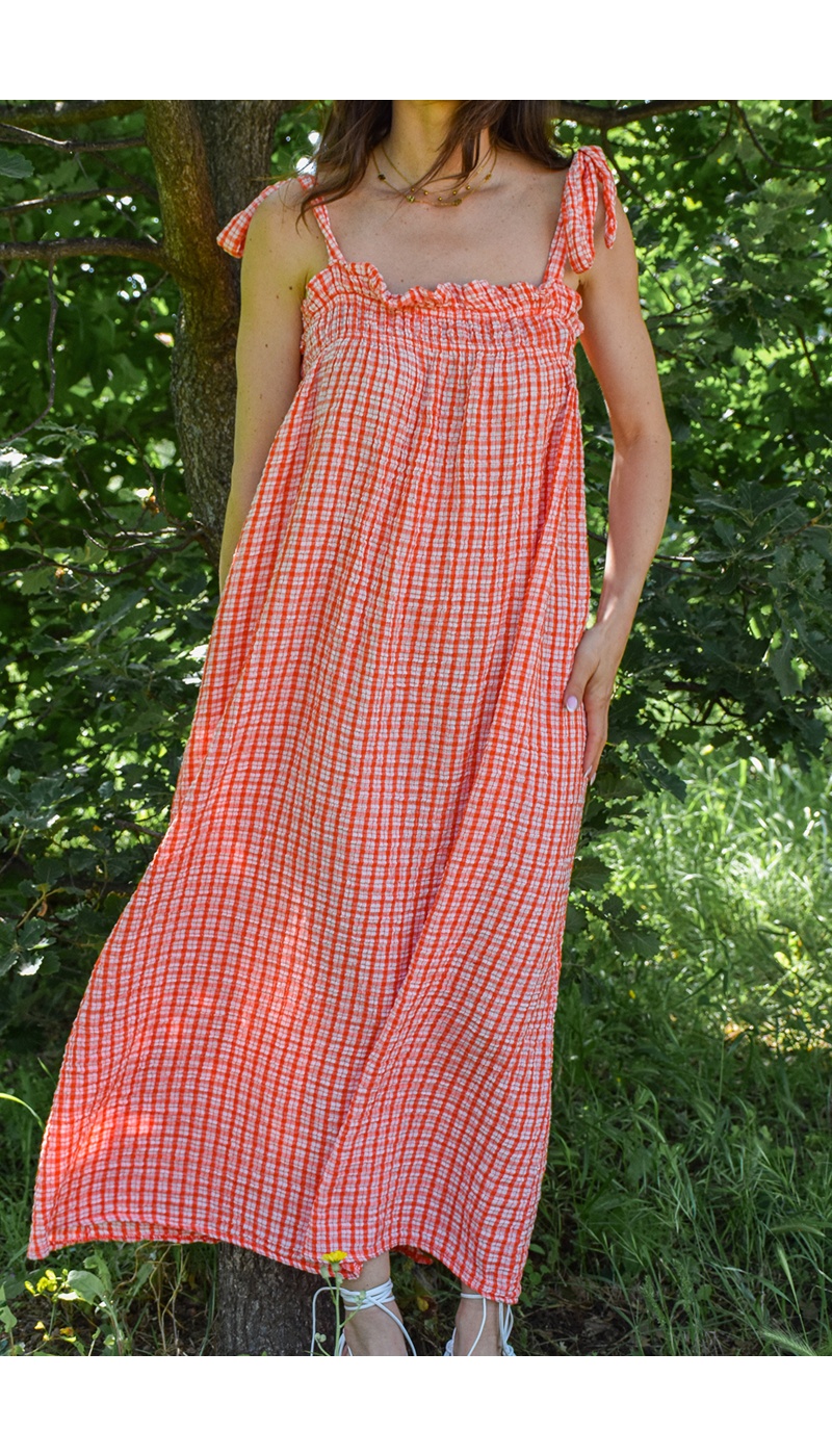 johanna toutoun CARREA ORANGE ROBES FEMME