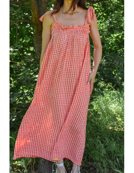 johanna toutoun CARREA ORANGE ROBES FEMME