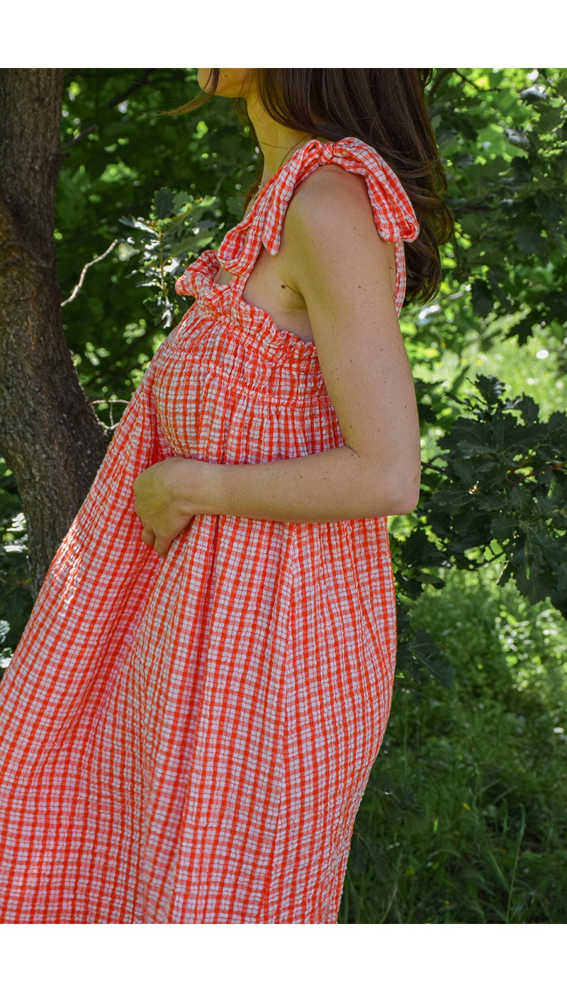 johanna toutoun CARREA ORANGE ROBES FEMME
