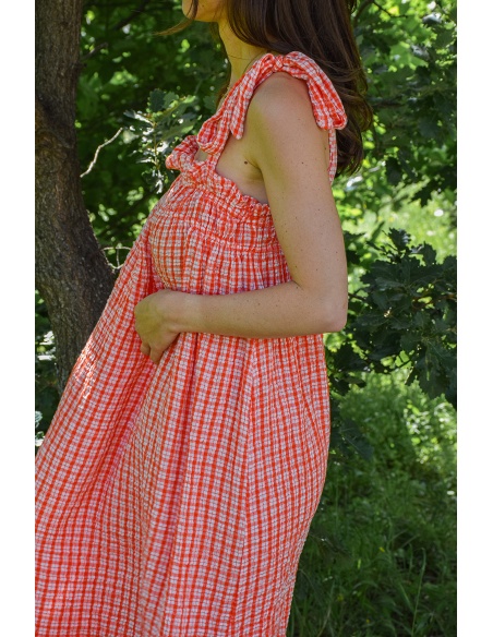 johanna toutoun CARREA ORANGE ROBES FEMME
