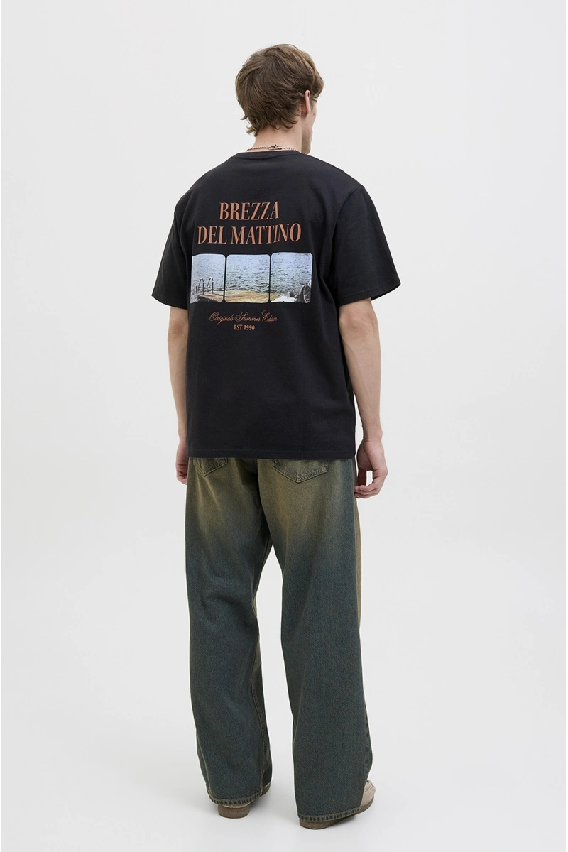 Tee shirt Imprimé Noir JORHYDRA 2