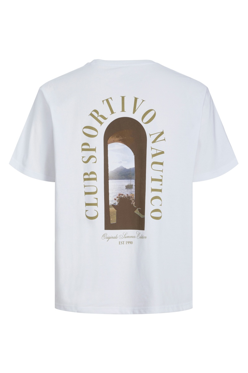 JACKandJONES BRIGHT WHITE T-SHIRTS MC