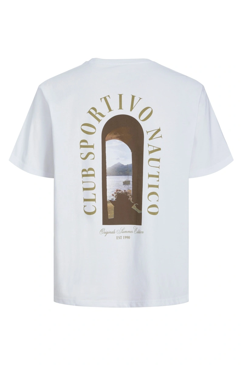 Tee shirt Imprimé Blanc JORHYDRA