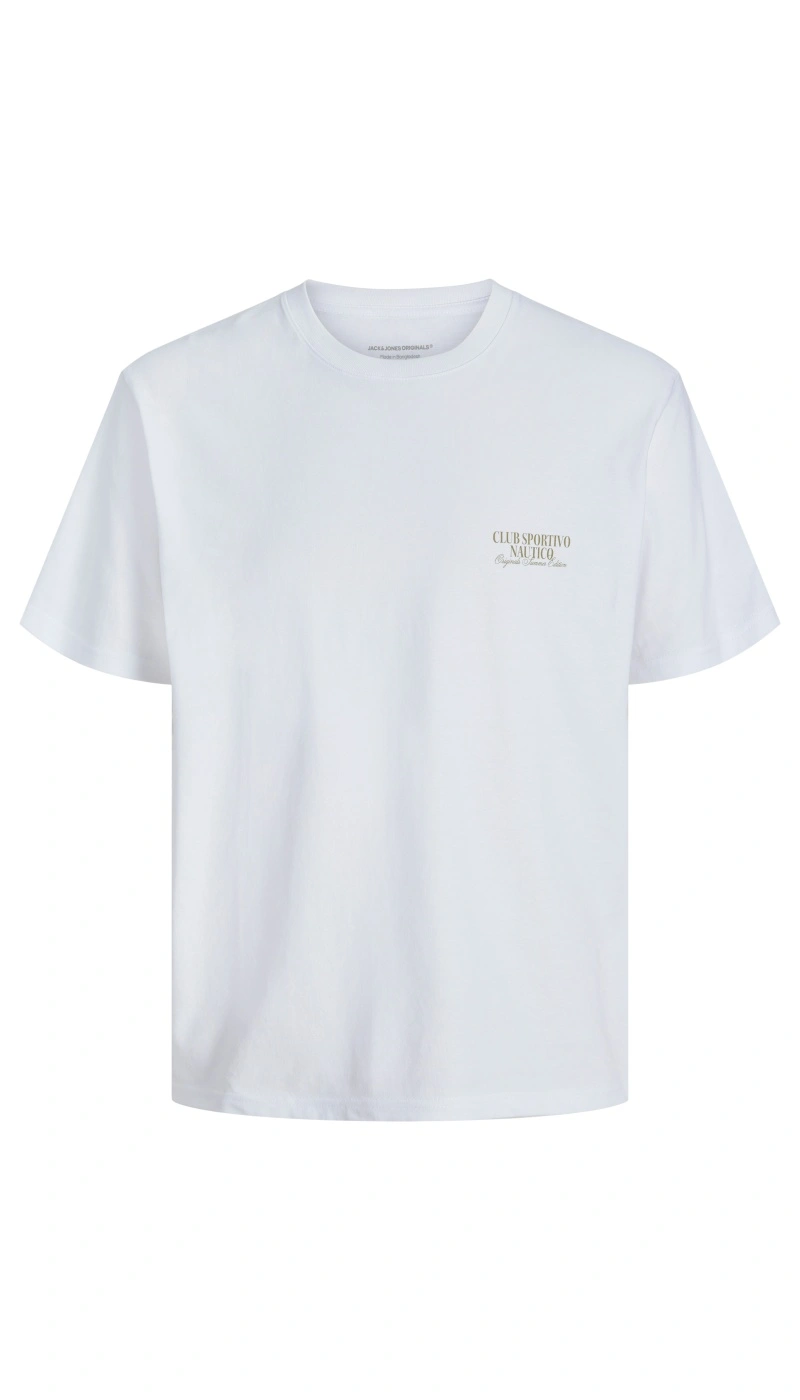 JACKandJONES BRIGHT WHITE T-SHIRTS MC