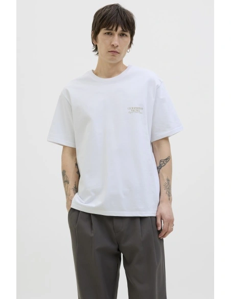 JACKandJONES BRIGHT WHITE T-SHIRTS MC