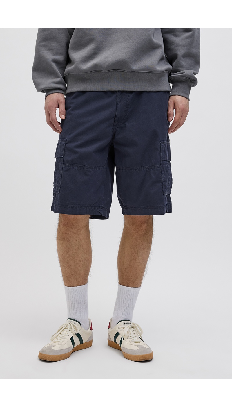 Bermudas de carga JPSTCOLE Jack & Jones da Marinha - 1 | HOMENS