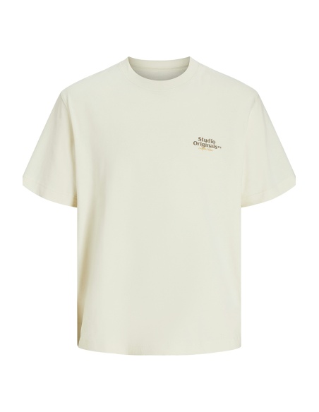 JACKandJONES ANTIQU WHITE T-SHIRTS MC
