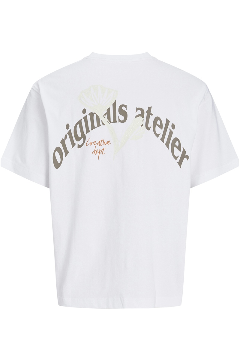 JACKandJONES BRIGHT WHITE T-SHIRTS MC