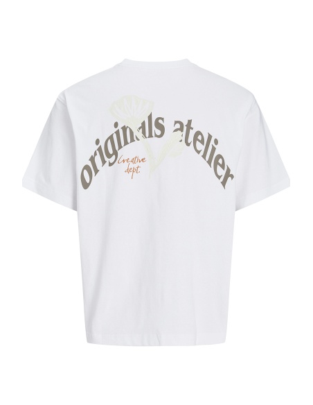 JACKandJONES BRIGHT WHITE T-SHIRTS MC