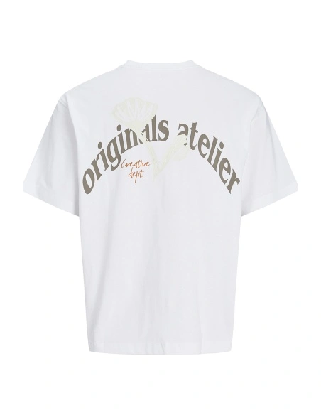 JACKandJONES BRIGHT WHITE T-SHIRTS MC