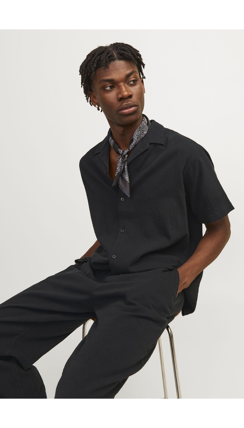 JACKandJONES  BLACK CHEMISES ML