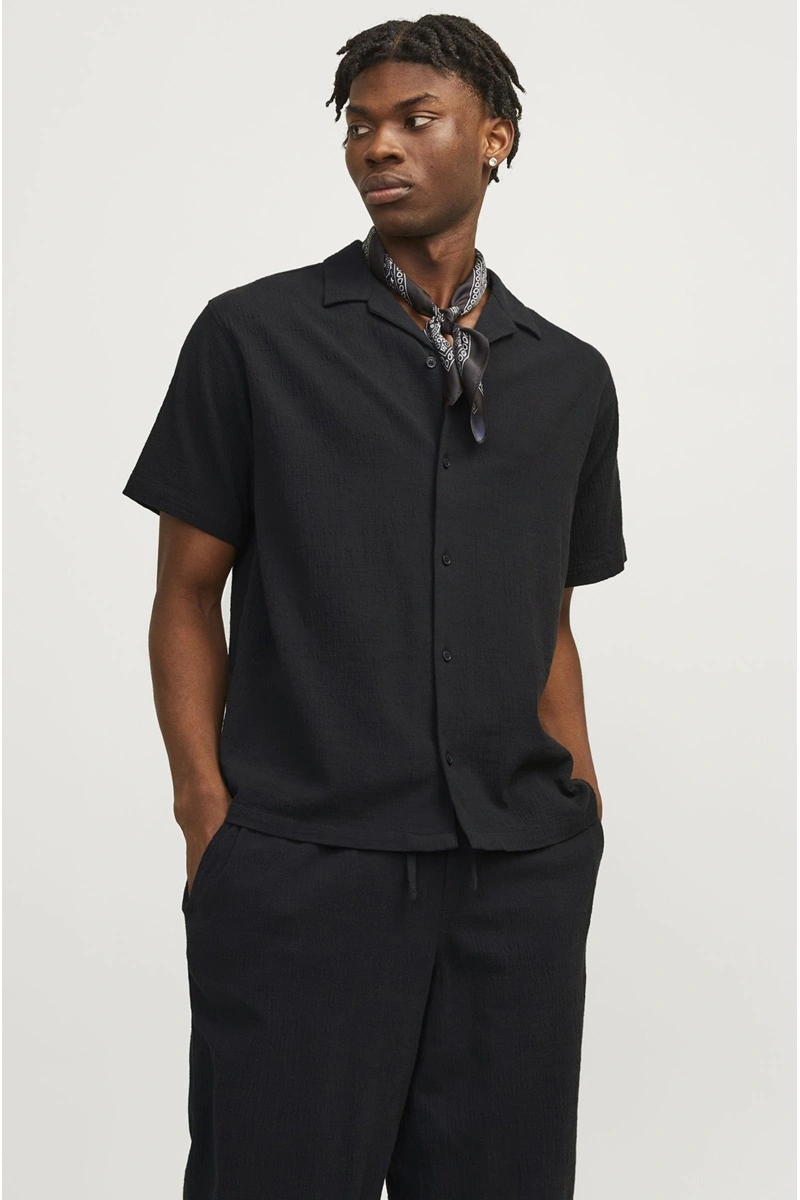 Chemise Noir JORLUKE