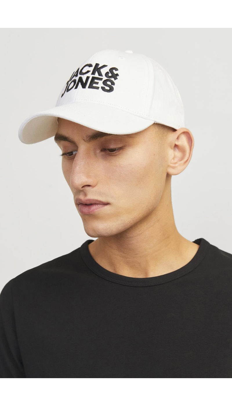 JACKandJONES  WHITE CASQUETTES