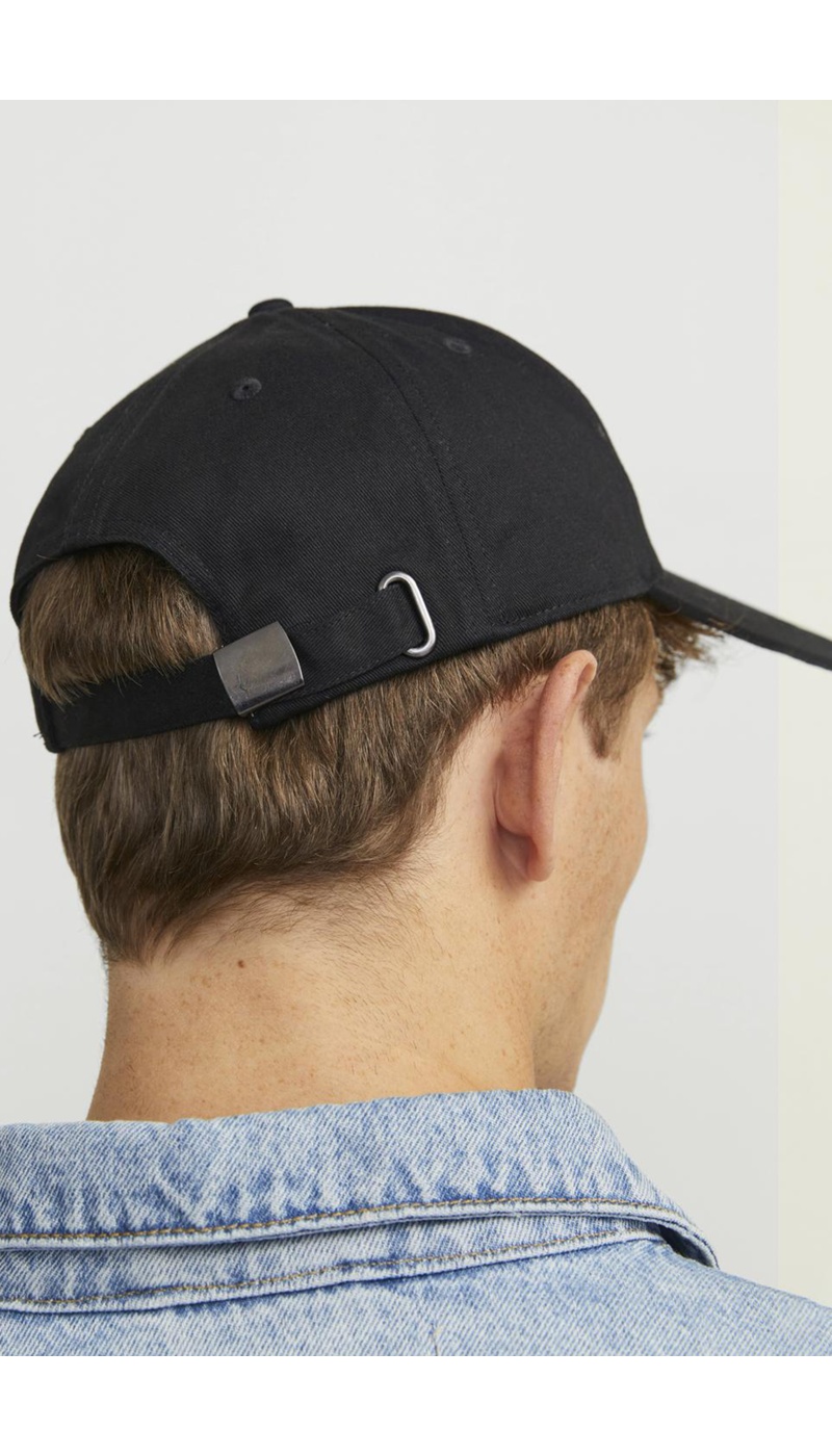 Black JACGALL Jack&Jones Cap - 2 | Welcome
