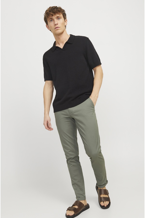 Jack&Jones Mulled Basil JPSTMARCO Chinos Comprimento 32 - 1 | HOMENS
