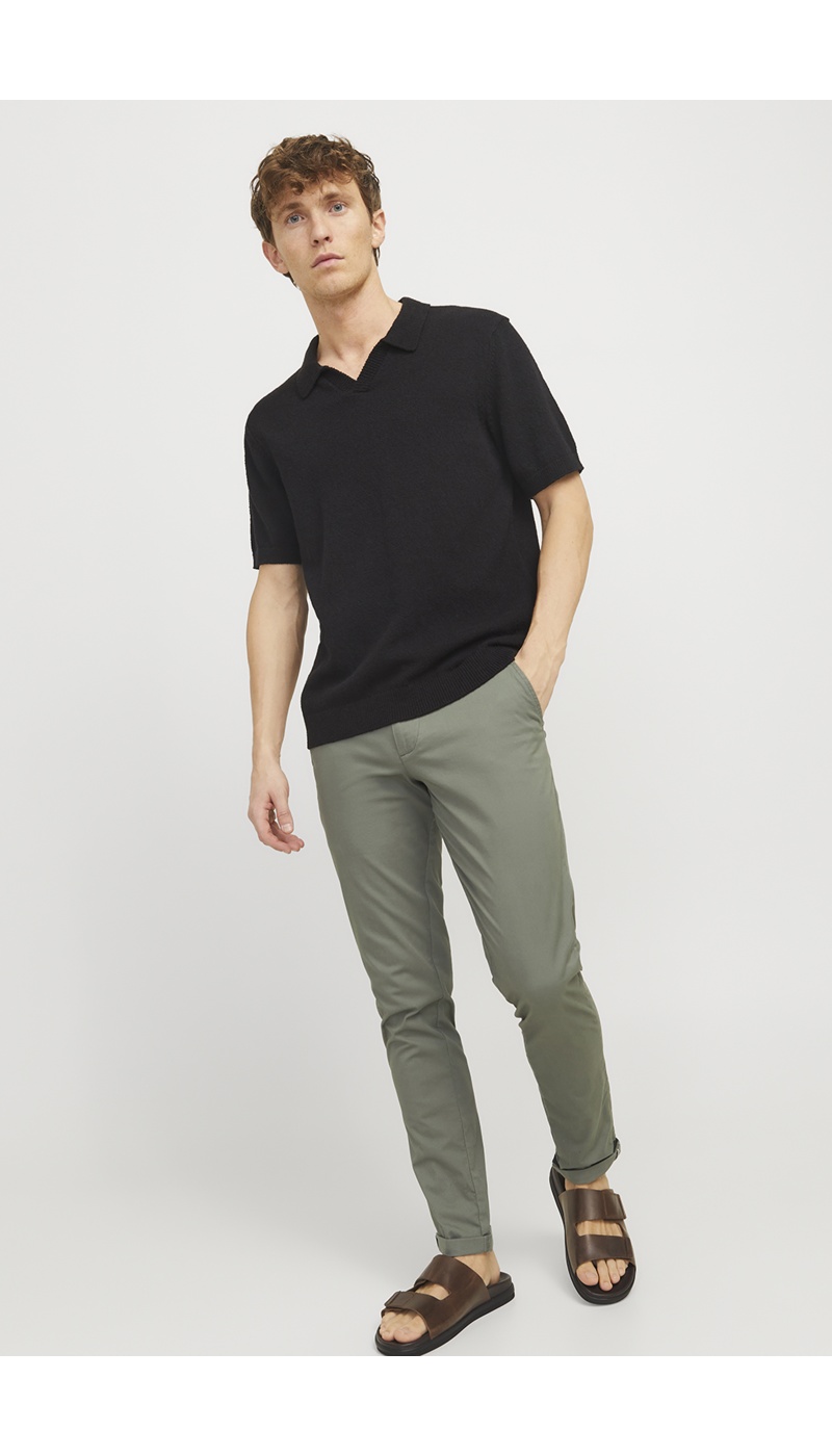 Mulled Basil JPSTMARCO Chino Länge 32 Jack&Jones - 1 | MÄNNER