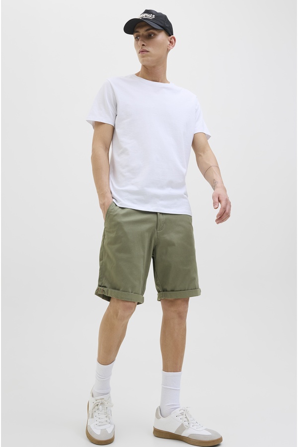 Shorts Verde Liquen Profundo JPSTBOWIE Jack&Jones - 1 | HOMBRES