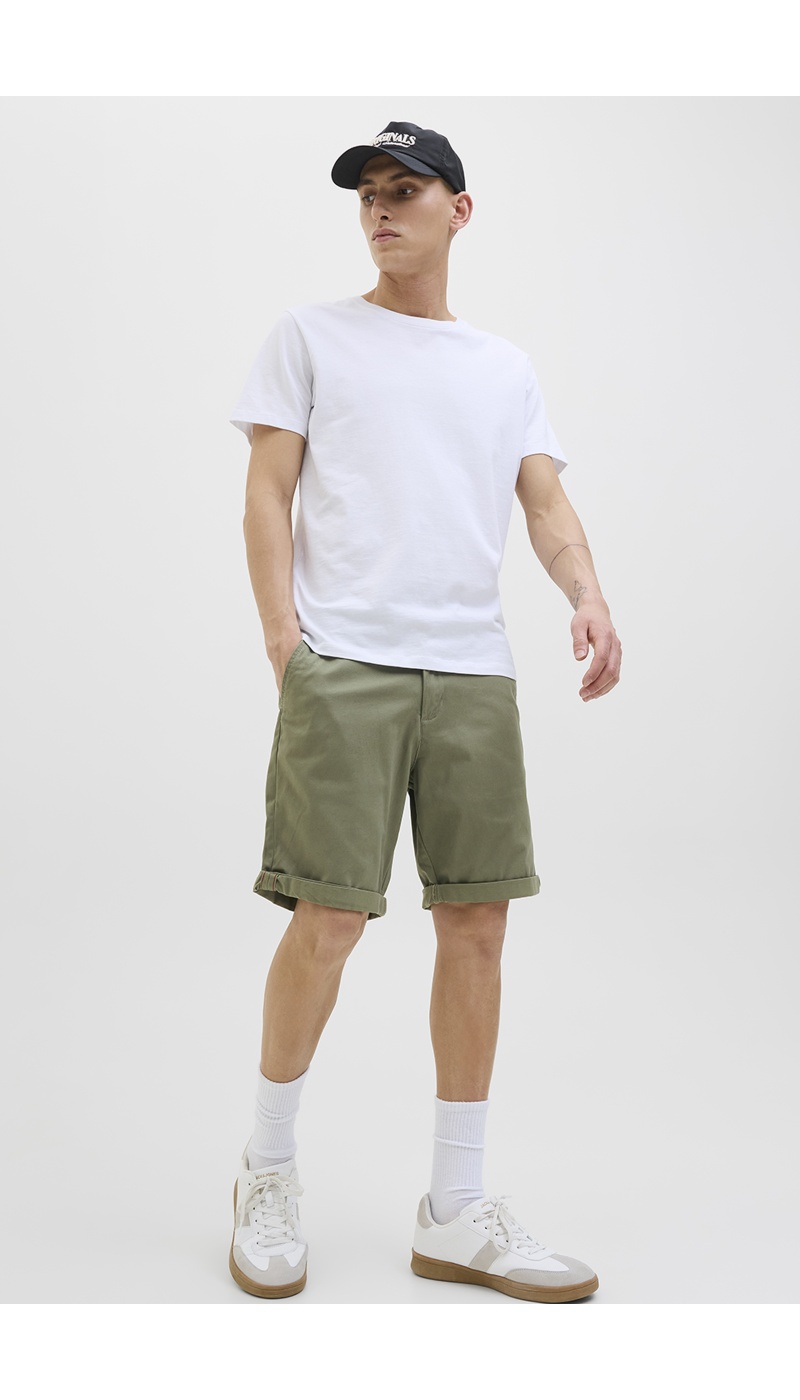 Shorts Verde Liquen Profundo JPSTBOWIE Jack&Jones - 1 | HOMBRES
