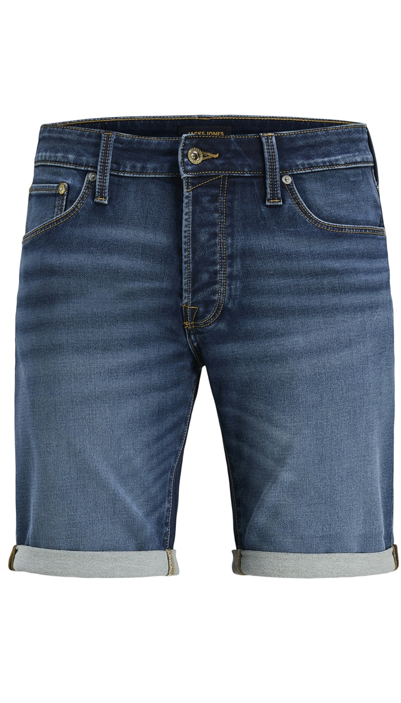 Short Blue Denim JJIRICK JJICON 132