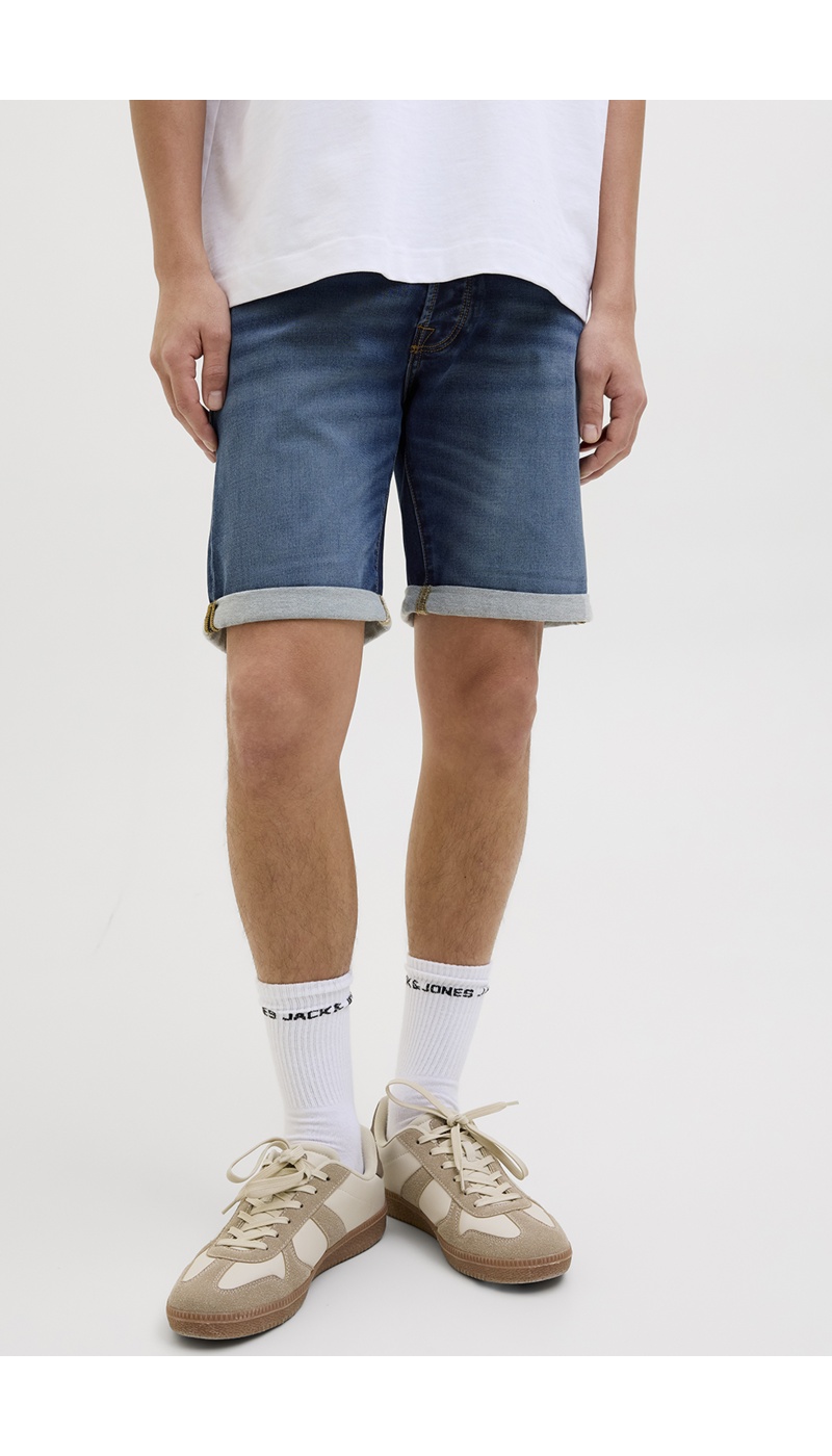 Short Blue Denim JJIRICK JJICON 132