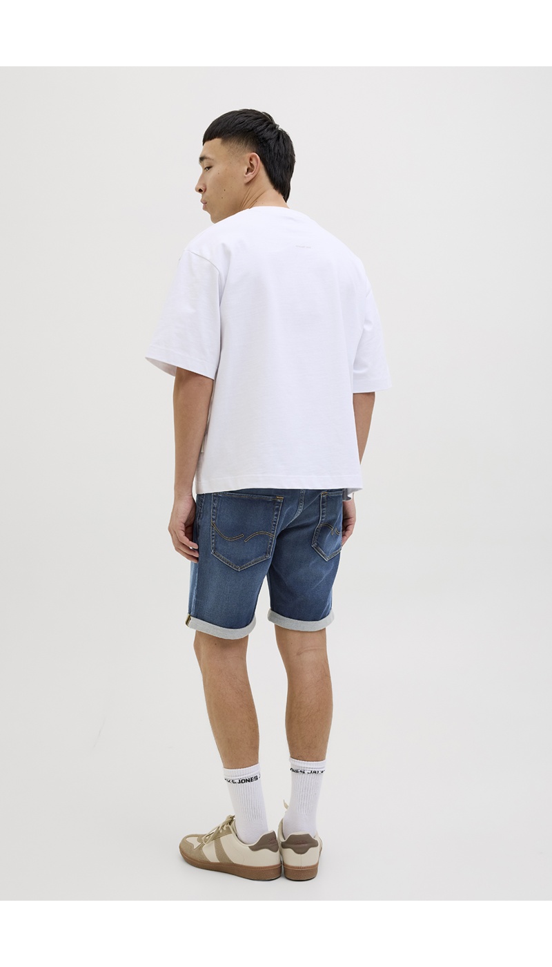 Short Blue Denim JJIRICK JJICON 132