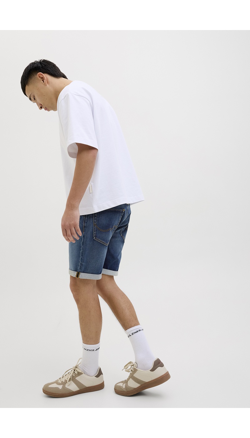 Short Blue Denim JJIRICK JJICON 132