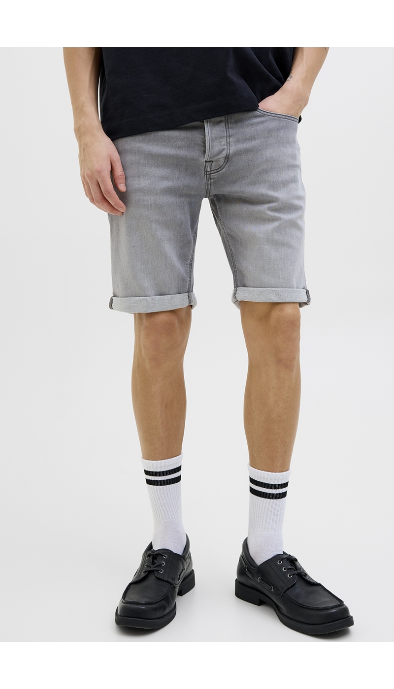 Short Grey Denim JJIRICK JJICON 063
