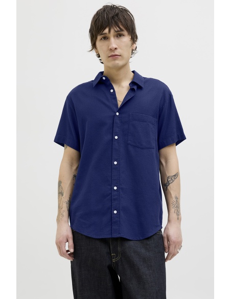 Navy shirt JORVARENNA Jack&Jones - 3 | TOPS