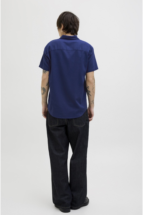 Camisa azul-marinho JORVARENNA Jack & Jones - 1 | TOPS 2