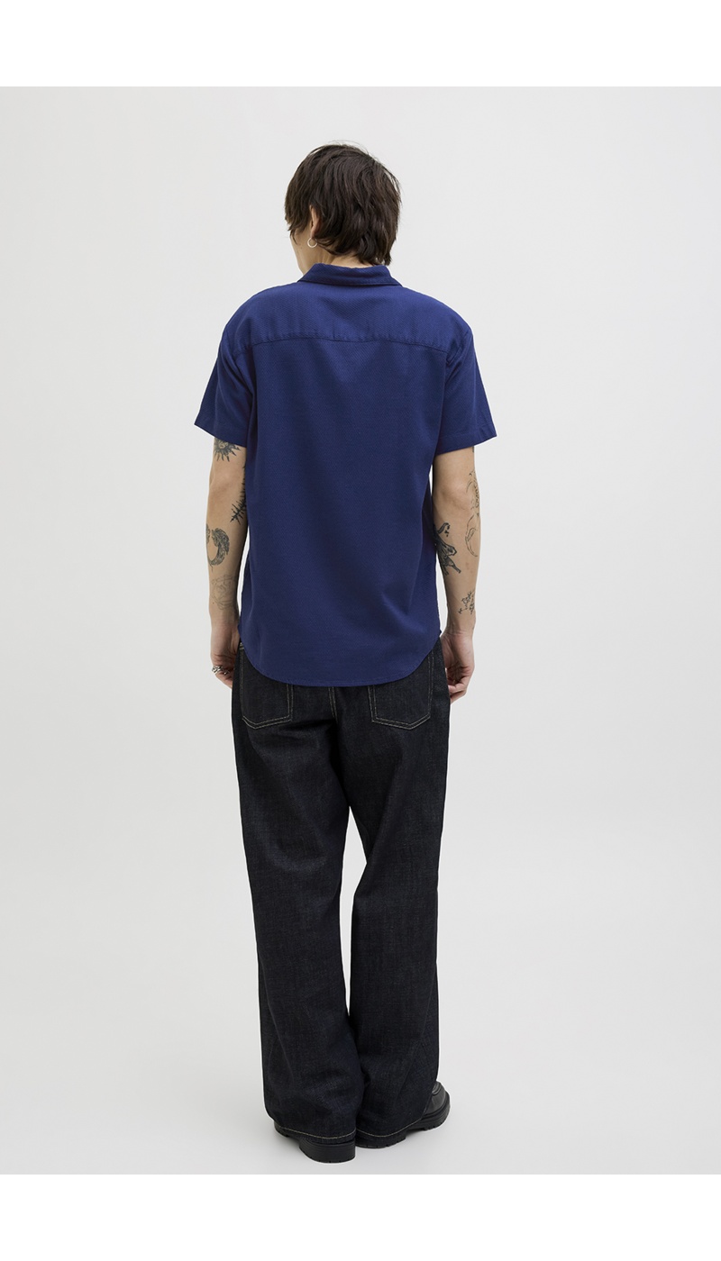 Navy shirt JORVARENNA Jack&Jones - 2 | TOPS