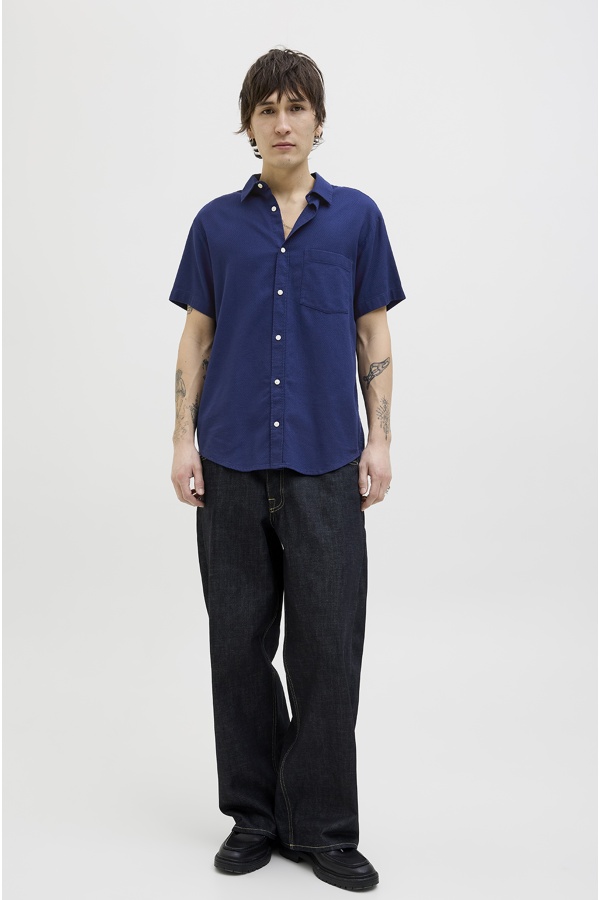 Camisa azul-marinho JORVARENNA Jack & Jones - 1 | TOPS