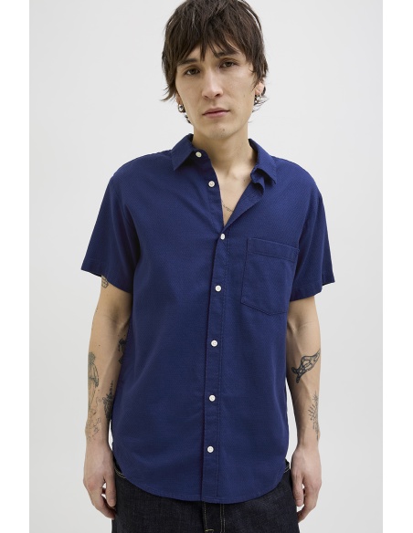 Navy shirt JORVARENNA Jack&Jones - 4 | TOPS