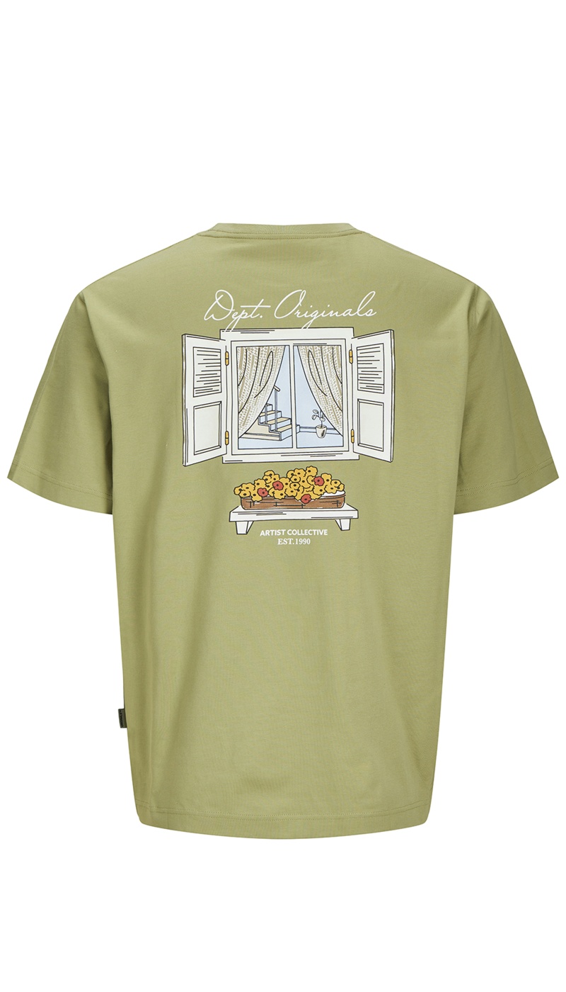 JACKandJONES COTTON CEDAR2 T-SHIRTS MC