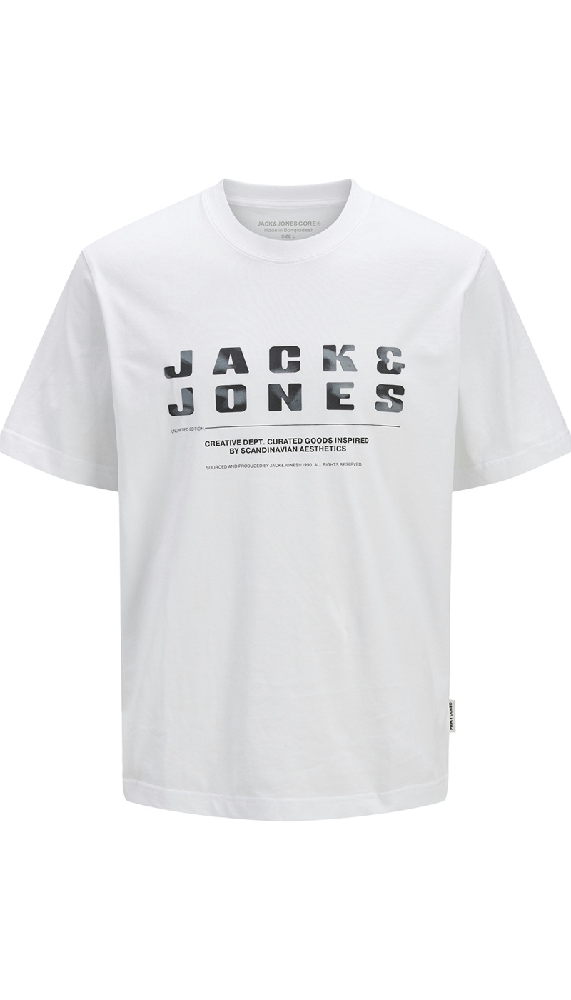Hellweißes JCORECHARGE T-Shirt Jack&Jones - 1 | TOPS