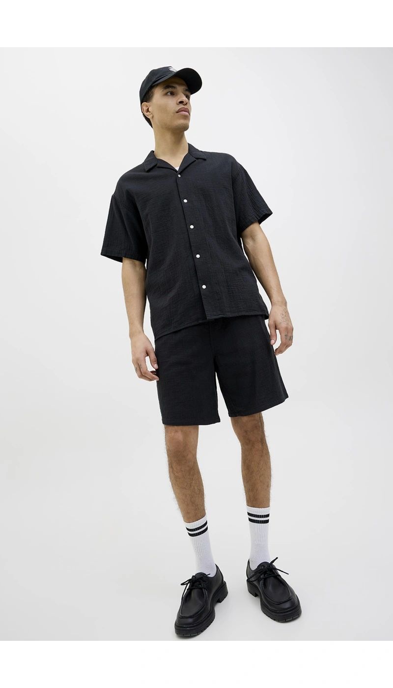JACKandJONES  BLACK SHORTS