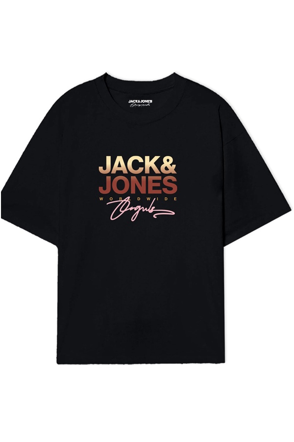 T-Shirt Schwarz JORCANGGU Jack&Jones - 1 | TOPS