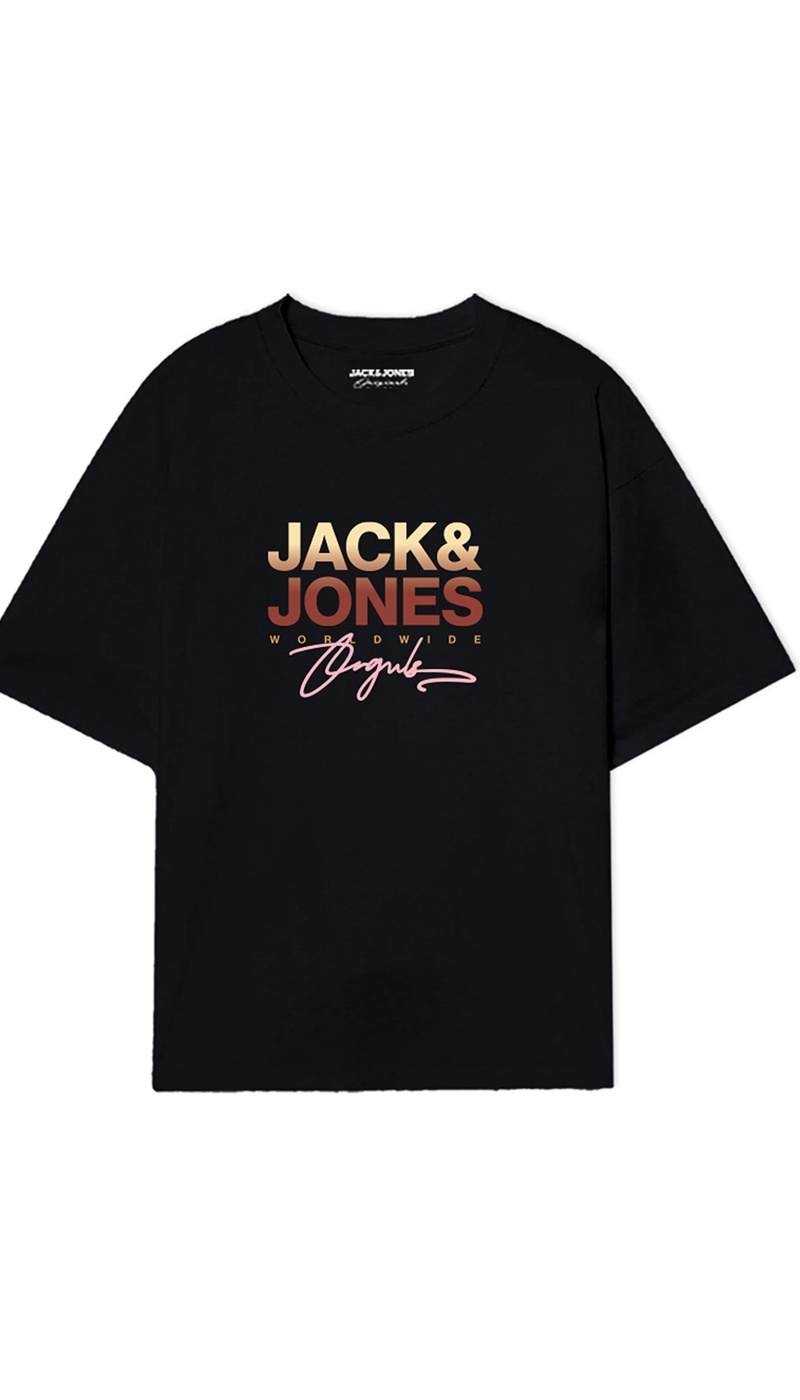 T-shirt JORCANGGU nera Jack&Jones - 1 | TOP