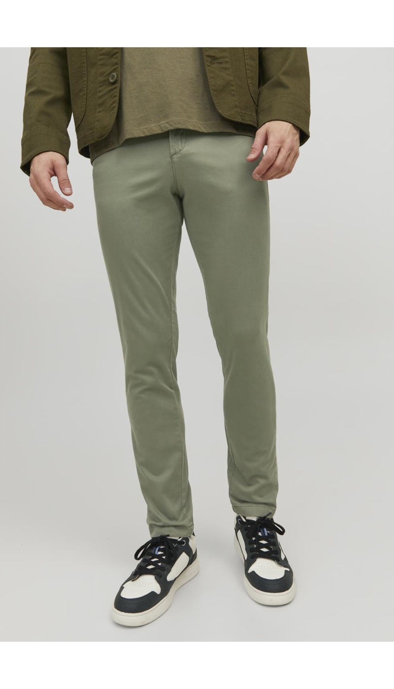 Chino Deep Lichen Green JPSTMARCO Length 32 Jack&Jones - 4 | MEN