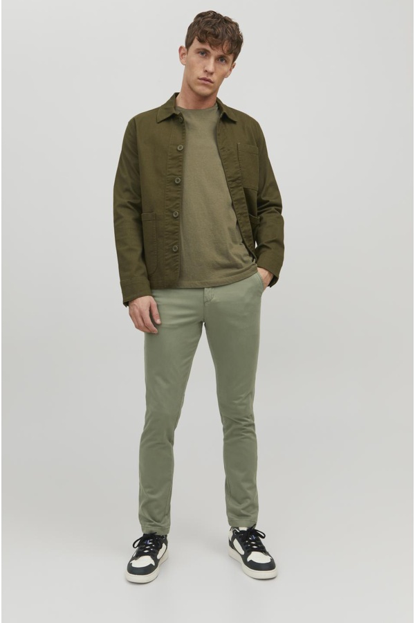 Chino Verde Liquen Profundo JPSTMARCO Longitud 32 Jack&Jones - 1 | HOMBRES 2