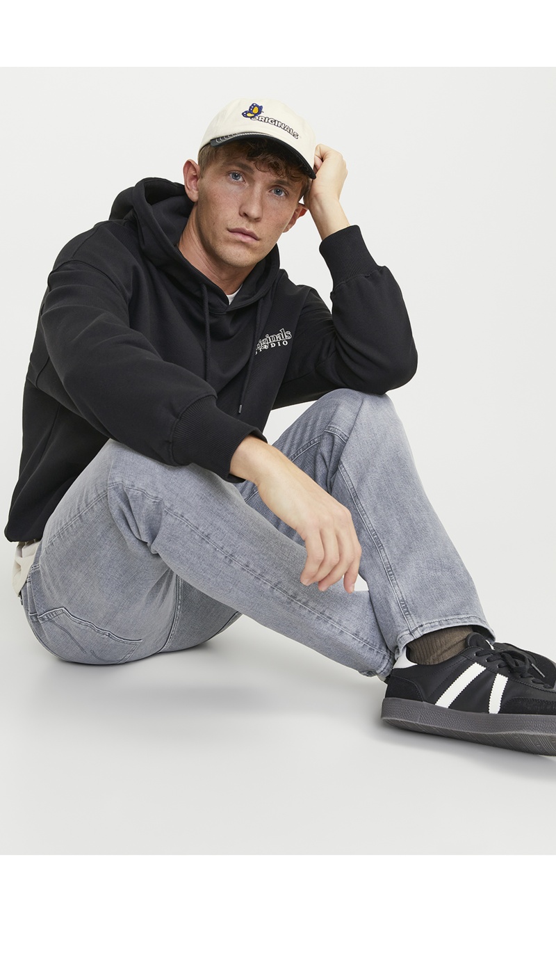 JACKandJONES GREY DENIM JEANS