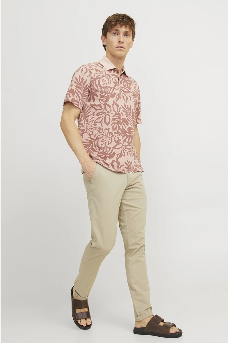 Chino Plaza Taupe JPSTMARCO longueur 34