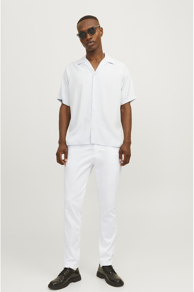 JACKandJONES  WHITE PANTALONS