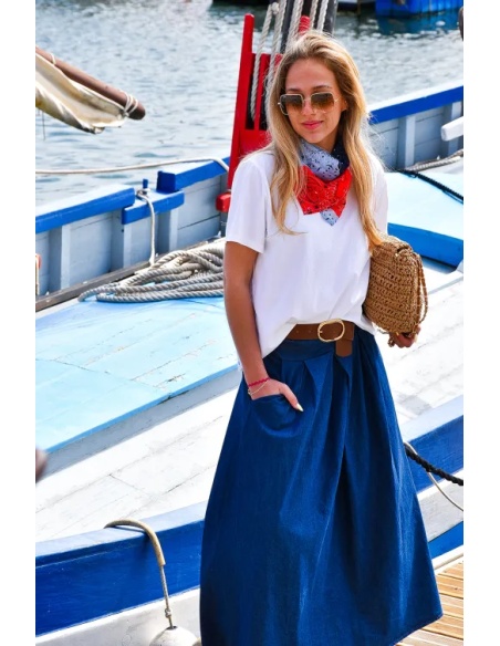 Jupe Longue Denim OMAHA
