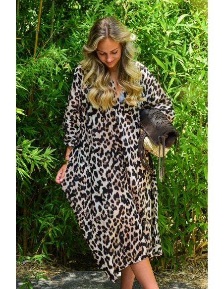 Robe Léopard Banditas MATIDE