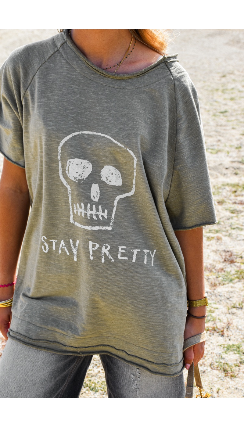 Tee Shirt Kaki Banditas RAPUNZEL