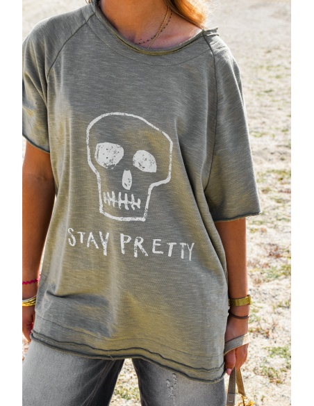Tee Shirt Kaki Banditas RAPUNZEL