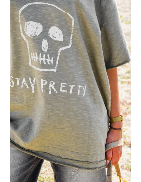 Tee Shirt Kaki Banditas RAPUNZEL