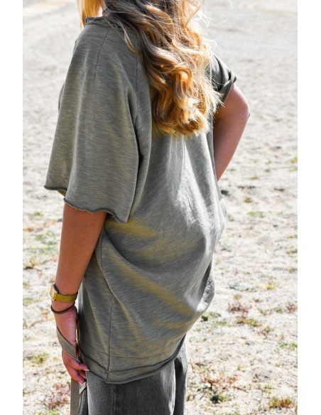 Tee Shirt Kaki Banditas RAPUNZEL