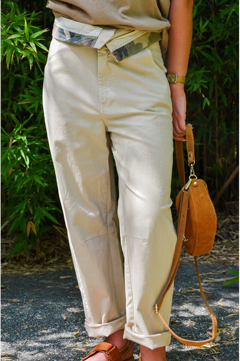 banditas ARMY TAUPE PANTALON FEMME